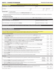 Form HLTH5433 Pharmacare Provider Change - British Columbia, Canada, Page 8