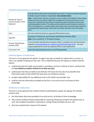 Instructions for Form HLTH5400 Pharmacare Orthotic Benefits Application for Financial Assistance - British Columbia, Canada, Page 5