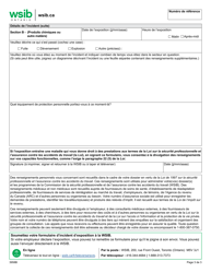 Forme 3958B Formulaire De Declaration D&#039;incident D&#039;exposition (Travailleur) - (Pdie) - Ontario, Canada (French), Page 3