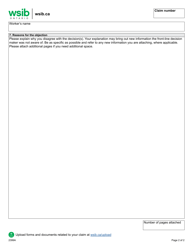 Form 2397A Intent to Object Form - Ontario, Canada, Page 2