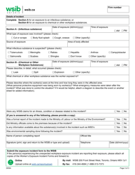 Form 3959A Employer&#039;s Exposure Incident Reporting Form (Peir) - Ontario, Canada, Page 3