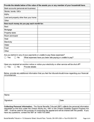 Form 1 Appeal - Ontario, Canada, Page 5