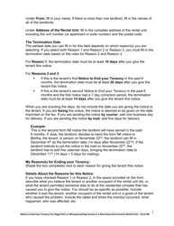 Instructions for Form N6 Notice to End Your Tenancy for Illegal Acts or Misrepresenting Income in a Rent-Geared-To-Income Rental Unit - Ontario, Canada, Page 3