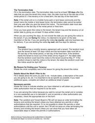 Instructions for Form N13 Notice to End Your Tenancy Because the Landlord Wants to Demolish the Rental Unit, Repair It or Convert It to Another Use - Ontario, Canada, Page 4