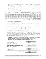 Instructions for Form L1 Application to Evict a Tenant for Non-payment of Rent and to Collect Rent the Tenant Owes - Ontario, Canada, Page 7