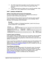 Instructions for Form L7 Application to Transfer a Care Home Tenant - Ontario, Canada, Page 3