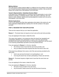 Instructions for Form L7 Application to Transfer a Care Home Tenant - Ontario, Canada, Page 4