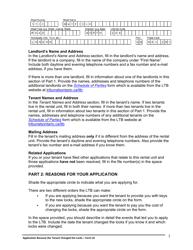 Instructions for Form L8 Application Because the Tenant Changed the Locks - Ontario, Canada, Page 3