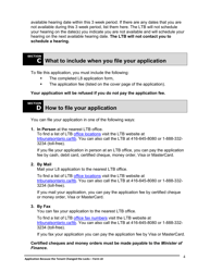 Instructions for Form L8 Application Because the Tenant Changed the Locks - Ontario, Canada, Page 5