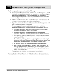 Instructions for Form L5 Application for a Rent Increase Above the Guideline - Ontario, Canada, Page 19