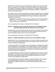 Instructions for Form L5 Application for a Rent Increase Above the Guideline - Ontario, Canada, Page 4