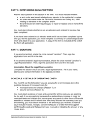 Instructions for Form L5 Application for a Rent Increase Above the Guideline - Ontario, Canada, Page 5