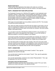Instructions for Form A1 Application About Whether the Act Applies - Ontario, Canada, Page 4