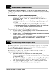 Instructions for Form A2 Application About a Sublet or an Assignment - Ontario, Canada, Page 2