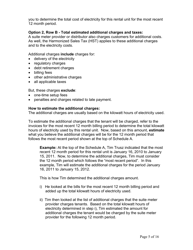 Instructions for Tenant Agreement to Pay Directly for Electricity Costs - Ontario, Canada, Page 6