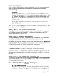 Instructions for Tenant Agreement to Pay Directly for Electricity Costs - Ontario, Canada, Page 7