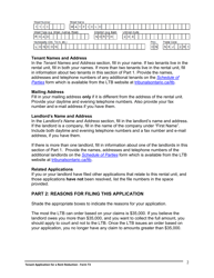 Instructions for Form T3 Tenant Application for a Rent Reduction - Ontario, Canada, Page 3