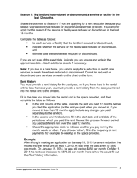 Instructions for Form T3 Tenant Application for a Rent Reduction - Ontario, Canada, Page 4