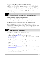 Instructions for Form T3 Tenant Application for a Rent Reduction - Ontario, Canada, Page 7