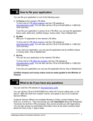 Instructions for Form T5 Landlord Gave a Notice of Termination in Bad Faith - Ontario, Canada, Page 9