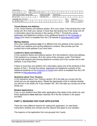 Instructions for Form T7 Tenant Application About Suite Meters - Ontario, Canada, Page 3