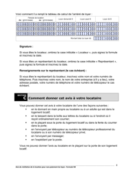 Instruction pour Forme N4 Avis De Resiliation De La Location Pour Non-paiement Du Loyer - Ontario, Canada (French), Page 5
