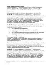 Instruction pour Forme N5 Avis De Resiliation De La Location En Raison D&#039;entrave a La Jouissance Raisonnable, De Dommages Ou De Surpeuplement - Ontario, Canada (French), Page 4