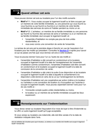 Instruction pour Forme N12 Avis De Resiliation De La Location Parce Que Le Locateur, Un Acheteur Ou Un Membre De La Famille Veut Occuper Le Logement Locatif - Ontario, Canada (French), Page 2
