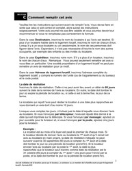 Instruction pour Forme N12 Avis De Resiliation De La Location Parce Que Le Locateur, Un Acheteur Ou Un Membre De La Famille Veut Occuper Le Logement Locatif - Ontario, Canada (French), Page 3