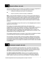 Instruction pour Forme N10 Convention D&#039;augmentation Du Loyer D&#039;un Pourcentage Superieur Au Taux Legal - Ontario, Canada (French), Page 2