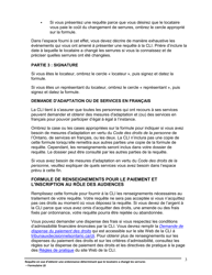 Instruction pour Forme L8 Requete Du Locateur Parce Que Le Locataire a Change Les Serrures - Ontario, Canada (French), Page 4