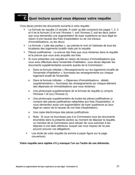 Instruction pour Forme L5 Requete En Augmentation De Loyer Superieure Au Taux Legal - Ontario, Canada (French), Page 21