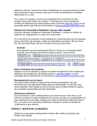 Instruction pour Forme L5 Requete En Augmentation De Loyer Superieure Au Taux Legal - Ontario, Canada (French), Page 3