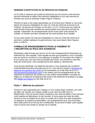Instruction pour Forme L9 Requete En Paiement De L&#039;arriere De Loyer - Ontario, Canada (French), Page 8