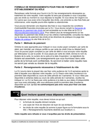 Instruction pour Forme A4 Requete En Modification Du Montant De La Reduction Du Loyer - Ontario, Canada (French), Page 8