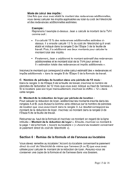 Instruction pour Accord Du Locataire Concernant Le Paiement Direct Du Cout De L&#039;electricite - Ontario, Canada (French), Page 16