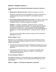 Instruction pour Accord Du Locataire Concernant Le Paiement Direct Du Cout De L&#039;electricite - Ontario, Canada (French), Page 5