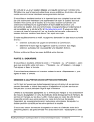 Instruction pour Forme T1 Requete Presentee Par Le Locataire Pour Obtenir Un Remboursement Du Par Le Locateur - Ontario, Canada (French), Page 11