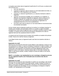Instruction pour Forme T2 Requete Concernant Les Droits Du Locataire - Ontario, Canada (French), Page 5