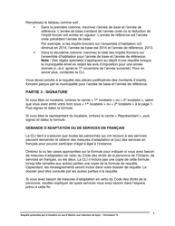 Instruction pour Forme T3 Requete Presentee Par Le Locataire En Vue D&#039;obtenir Une Reduction De Loyer - Ontario, Canada (French), Page 6