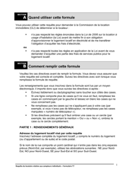 Instruction pour Forme T7 Requete Du Locataire Relative Aux Compteurs Individuels - Ontario, Canada (French), Page 2