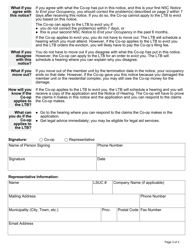 Form N5C Notice by the Co-op to End Your Occupancy for Interfering With Others, Damage or Overcrowding - Ontario, Canada, Page 3