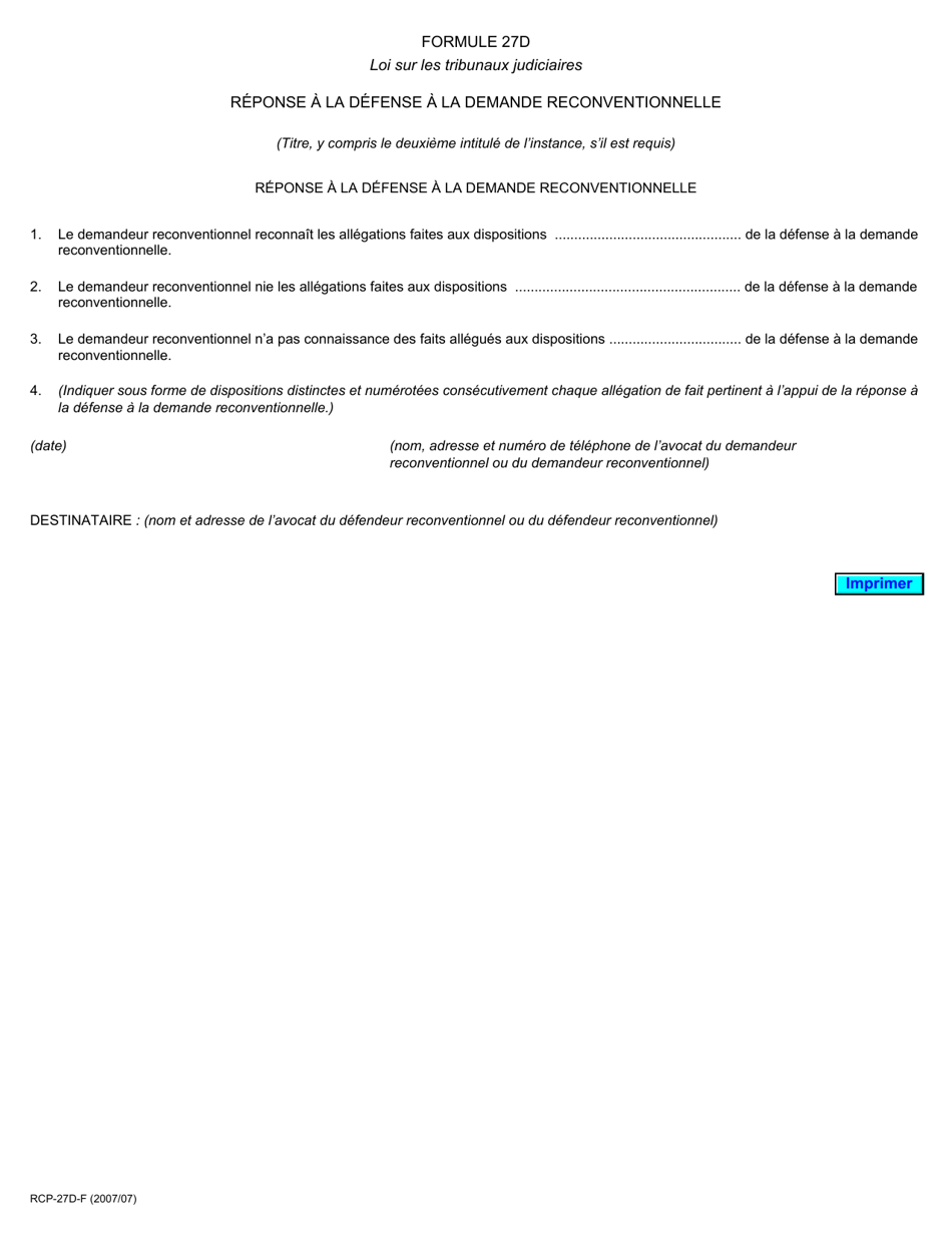 Faire Une Demande Reconventionnelle – LSWE