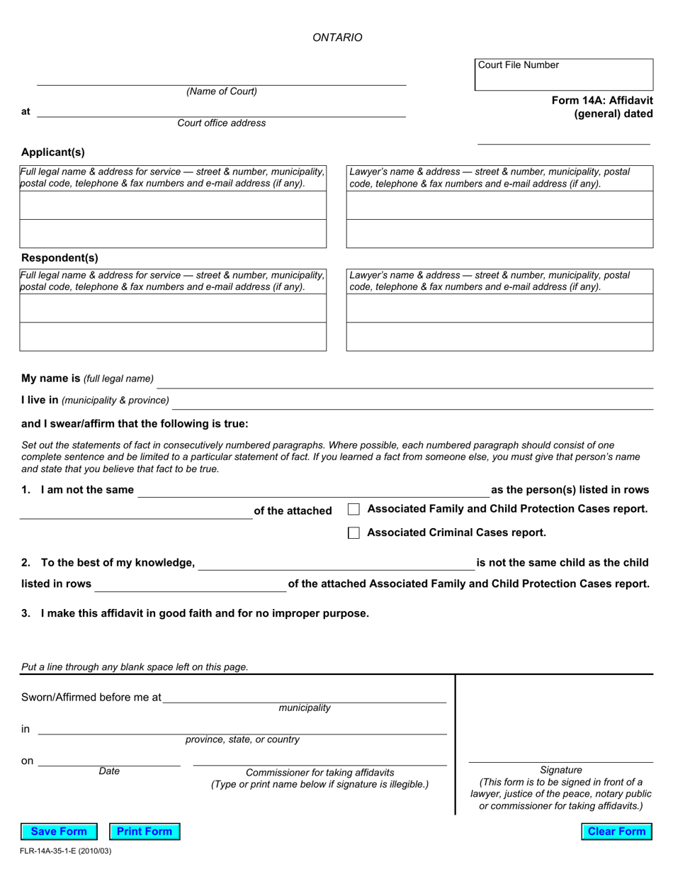 How Much An Affidavit Cost Printable Online