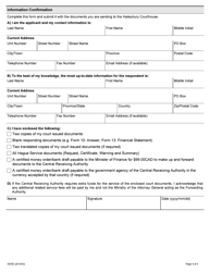 Form 3055E Service of Documents Outside of Canada - Ontario, Canada, Page 4