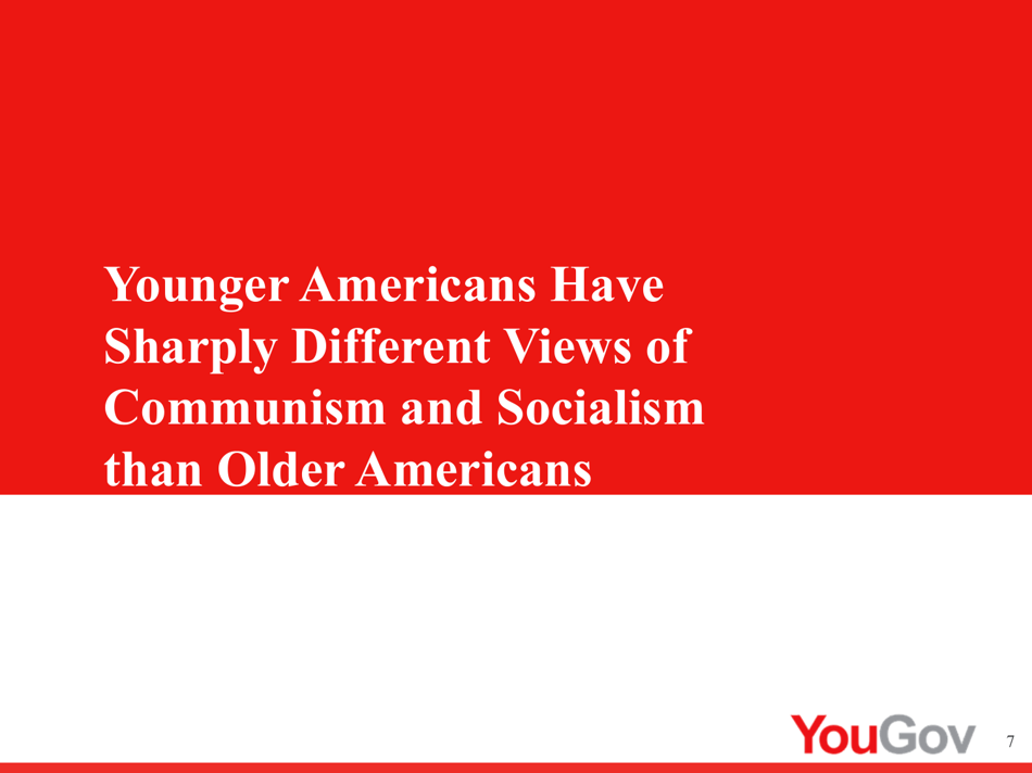 Annual Report on U.S. Attitudes Towards Socialism: Generation Perceptions - Victims of Communism Memorial Foundation, Page 7