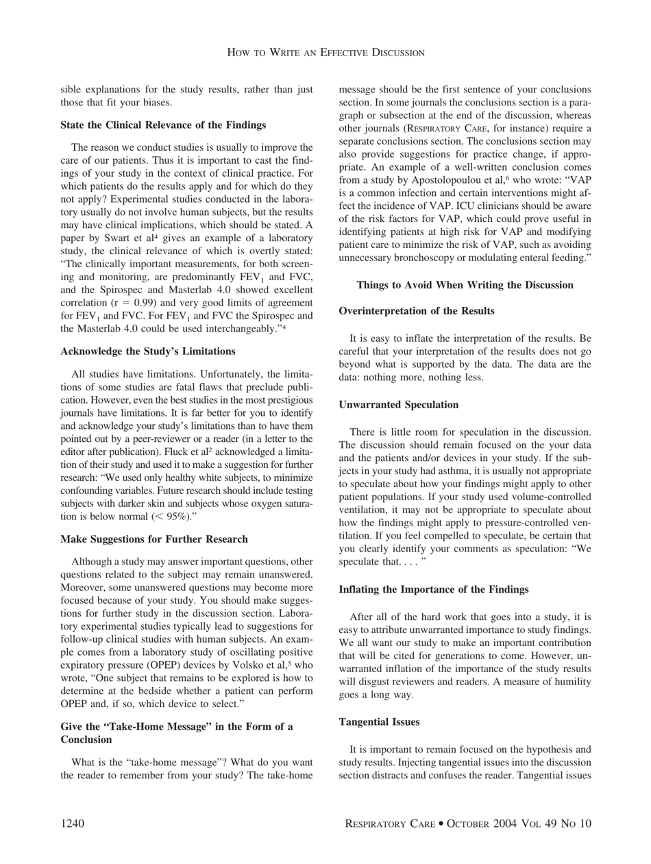 How to Write an Effective Discussion - Dean R. Hess, Page 3