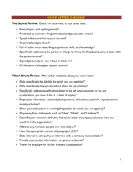 Guide to Cover Letters and Other Correspondence - Wwu Career Services Center, Page 6