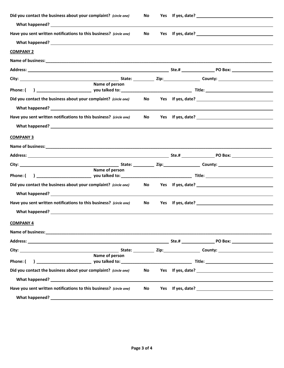 Identity Theft - Wisconsin, Page 3