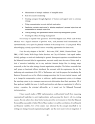 Conceptual Foundations of the Balanced Scorecard - Robert S. Kaplan, Harvard Business School, Page 31